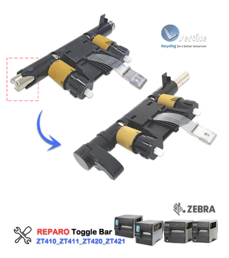 激安ショップ 食品 Toggle e peças Lservice - ZT421 ZT420, Zebra Kit Bar 食器